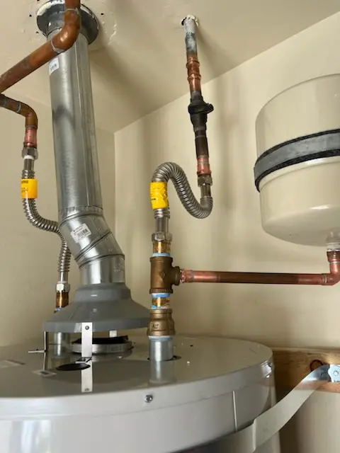 Water heater installation and plumbing repair in Tillamook